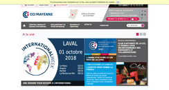 Desktop Screenshot of mayenne.cci.fr